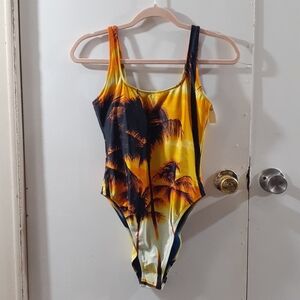 NWT Aerie Women's Sunset One Piece Swimsuit UPF 50